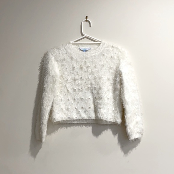 Cropped long sleeve top - Picture 1 of 2